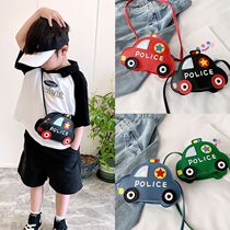 Boy crossbody bag Small satchel handsome childrens bag new chest bag Mini baby foreign style coin purse Fanny pack
