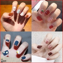 Nail shell can be worn high-grade nail art finished wear nail nail cute Japanese can be reused 2020 New