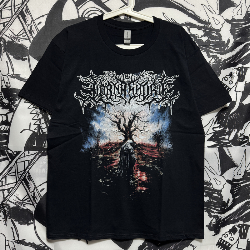 【Gildan Short Sleeve】American Symphonic Death Metal Band Lorna Shore Lorna Shore Metal Pure Cotton T-Shirt