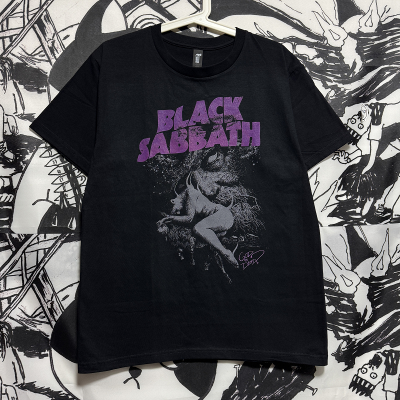 [Gildan Short Sleeve] Black Sabbath Metal Rock Pure Cotton T-Shirt 012