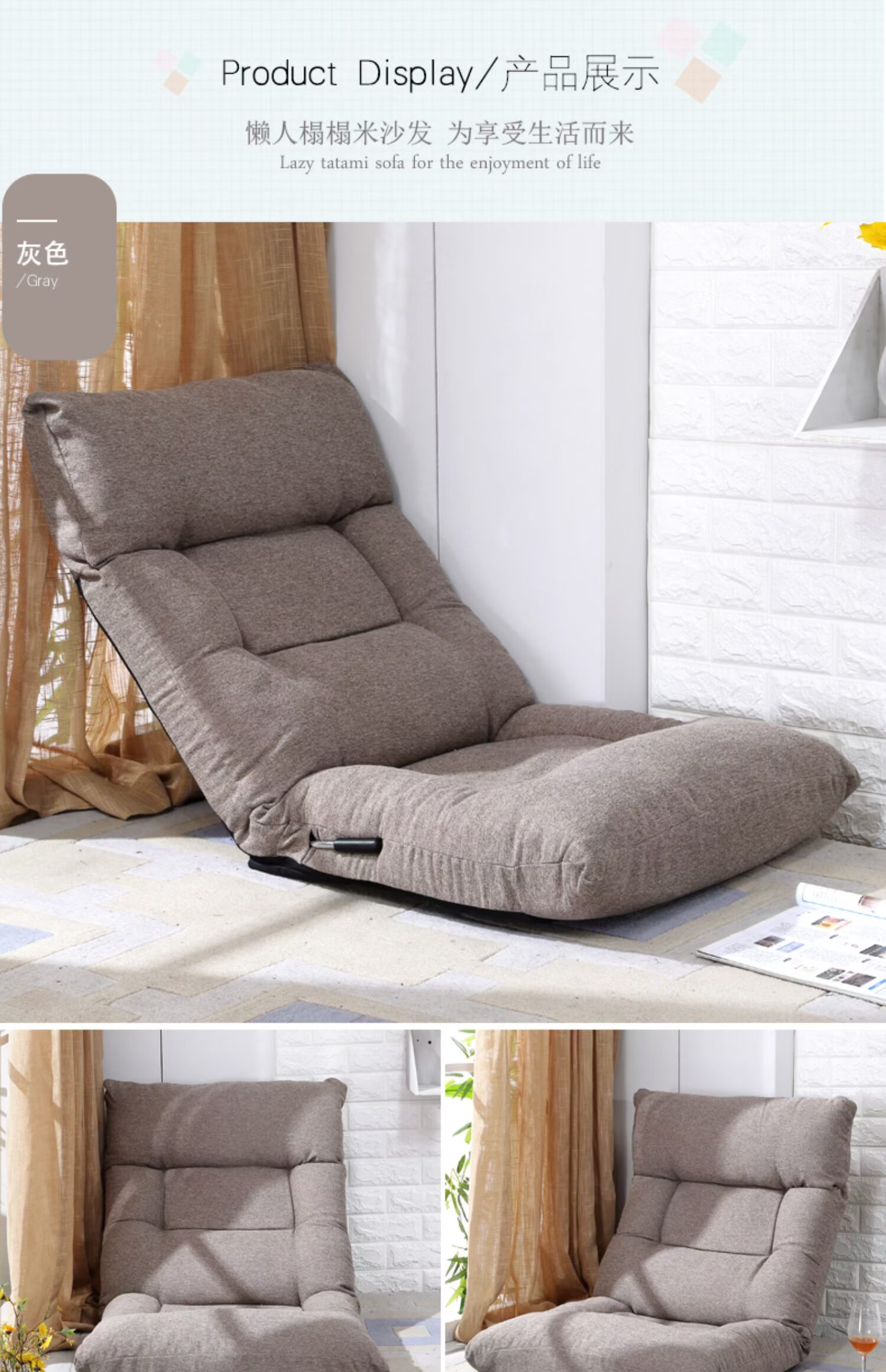Sofa que tatami đệm có thể gập lại cửa sổ ký túc xá lười biếng ghế ghế máy tính giải trí sofa giường tựa lưng - Ghế sô pha mẫu ghế sofa gỗ đẹp
