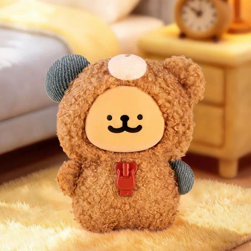 Plush gift box plastic, doll, pendant, Birthday gift