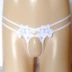 Thong nam đồ lót gợi cảm giả mẹ áo thun nam hở rỗng trong suốt eo thấp cá tính T-326 Vòng eo thấp