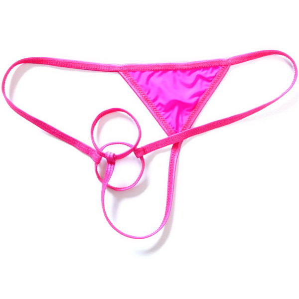 Quần nam Thong Nam Sexy T Quần mỏng Thắt lưng lụa Băng Skinny Skinny Trong suốt Siêu thấp Quần eo T-319 quần sịp nam muji