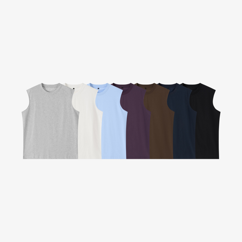 Cat and Mouse 26Ss Sports Series Mint Sorona Vest Men's Sleeveless Sports T-Shirt Summer Cat and Mouse 26Ss Sports Series Mint Sorona Vest Men's Sleeveless Sports T-Shirt Summer