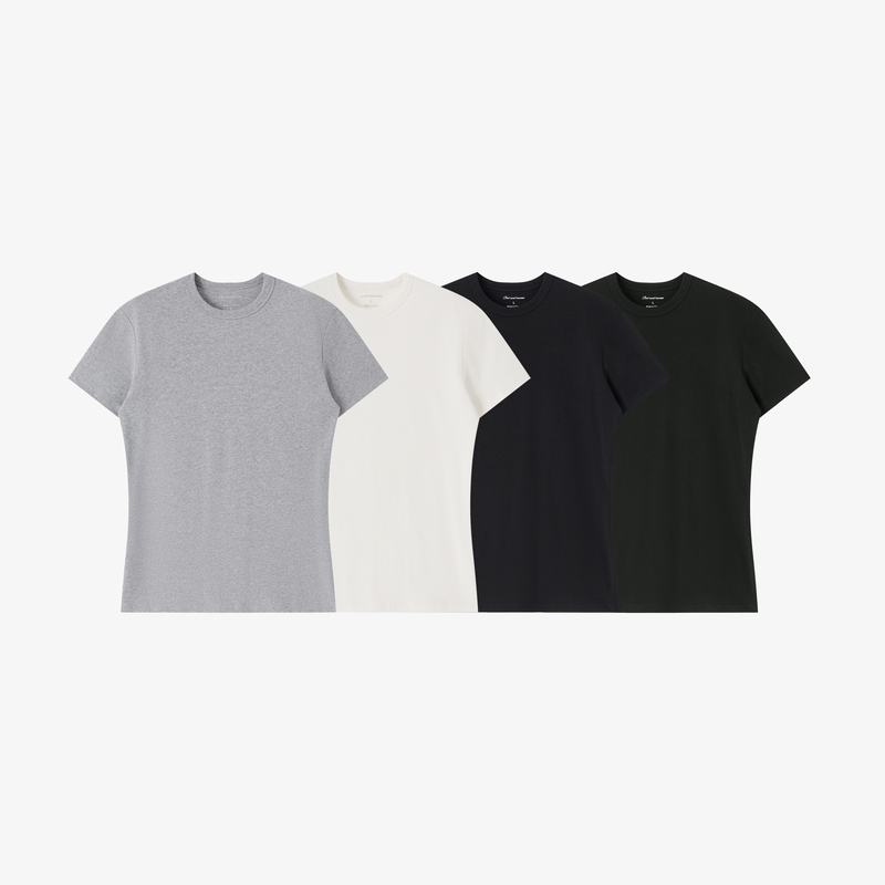 Cat and Mouse 26Ss American Style 280g Regular Shoulder Short-Sleeve Men's Fitted T-Shirt