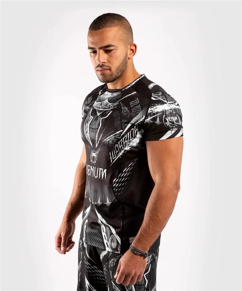 Футболка для бокса и тайского бокса VENUM GLDTR 4.0 DRY Venom, быстрая сушка, спортивная и повседневная
