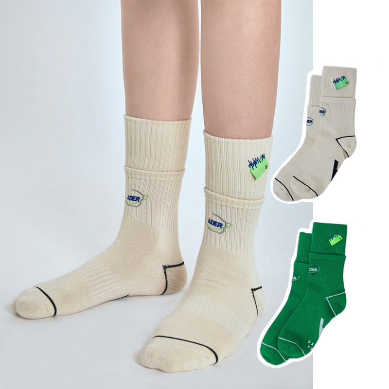 Nick Socks Socks Men and Women ADER ERROR Creative Twin Screw Mouth Trend Street Wild Socks