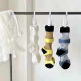 Фонарь в стиле Nick Socks, знаменитость из Интернета, Xiaohongshu, тот же стиль, нишевый дизайн, нагроможденные полосы, модные дамы, корейская версия