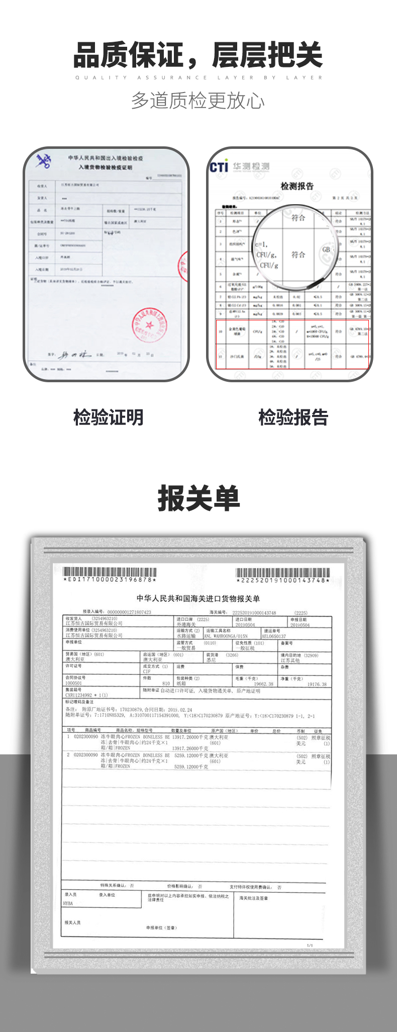 上合组织峰会供应商 正是 澳洲进口整切牛排套餐 120g*10片 图6