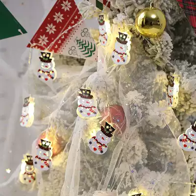 Christmas light LED small colorful light Flashing light string ins decoration Girl heart girl room decoration Net red bedroom bedroom