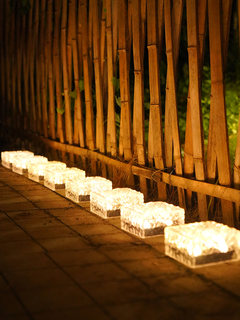 Solar Outdoor Garden Lights, Villa Decorative Lights, Garden Lawn Terrace Balcony Layout, Household Waterproof Underground Lights