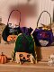 Halloween candy bag, decorative portable pumpkin bag, kindergarten children's candy scene arrangement gift bag cloth bag