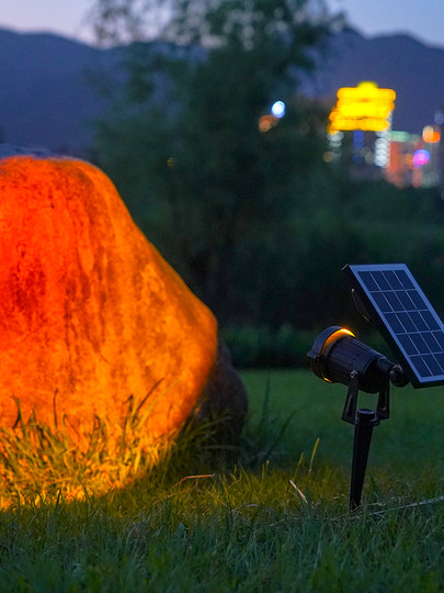 Solar Spotlight Outdoor Wall Light Sunset Projection Light Trendy Sunset Light Garden Decorative Atmosphere Light