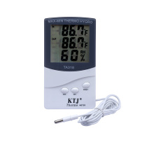 Jin Tuojia TA318 digital display hygrometer Household hygrometer Greenhouse thermometer with probe