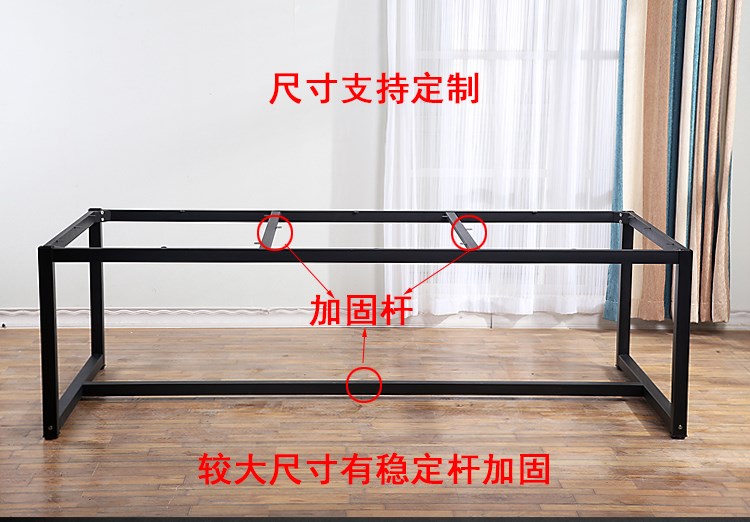 Bàn inox chân đế lắp ráp ban công đôi bàn ăn đơn chân bàn chân bàn đồ nội thất di động dễ dàng văn phòng - FnB Furniture