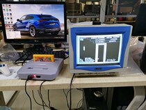 Can play a variety of mini black and white old TV brand new set Classic double Game Console Card card FC game