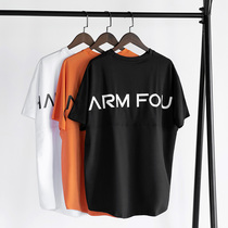 Loose short sleeve sports women plus size summer tide short sleeve 2021 New Korean running short sleeve shirt