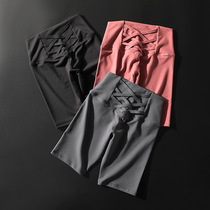 Quick-drying fitness peach lifting hip tight yoga pants sports fitness five-point pants running high waist yoga shorts women