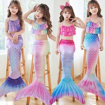 Mermaid Clothing Children Maid Tail Swimsuit Girl Princess Dress Swimsuit Pants Suit Spa Girl Swimsuit