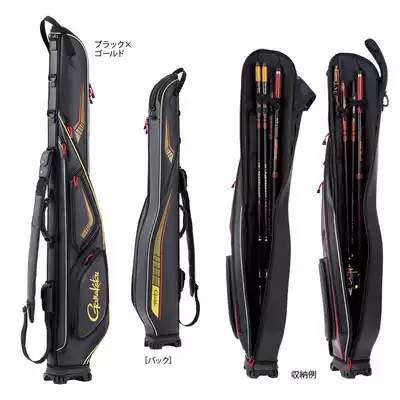 Gamma big belly fishing rod bag hard shell fishing bag waterproof sea fishing rod bag Large capacity 1 35 meters thick fishing gear bag