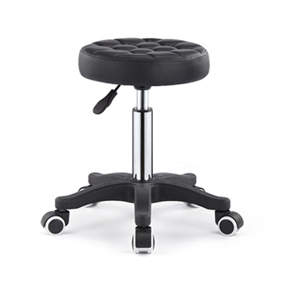 Beauty stool big worker stool barber shop chair salon rotating lift stool bar stool makeup salon slippery wheelchair