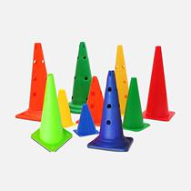 Basketball Training Training Ring Plastic Sports Training Tapered Vertebral Vertical Ice Cream Cylinder Training Rod Triangular Pile Domestic Mark
