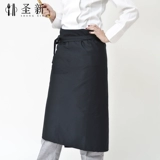 Рабочий фартук, черная белая юбка в складку подходит для мужчин и женщин