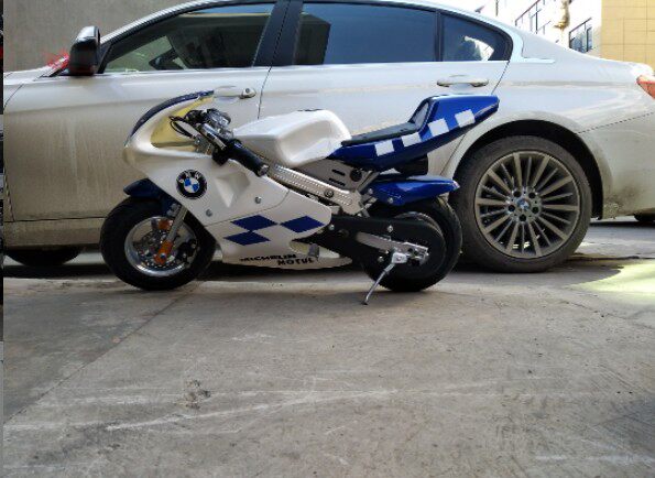 49CC Two Punch Mini Petrol Locomotive Small Sports Car Racing Car Racing Bike Mini Locomotive