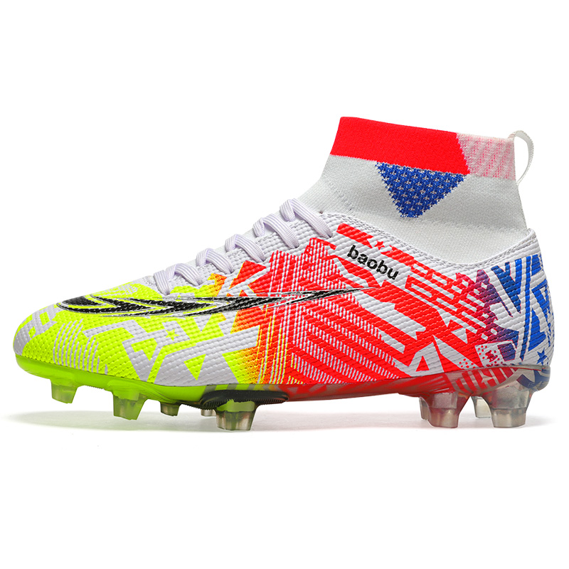 Supertop football shoes Men's FG Long nails AG chopped nails TF Messi Cro X19 Falcons 20 3 adults race grass training