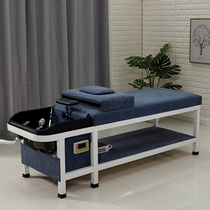 Thai hair shampoo bed barber shop hair salon dedicated full lying massage punch bed with water heater factory direct
