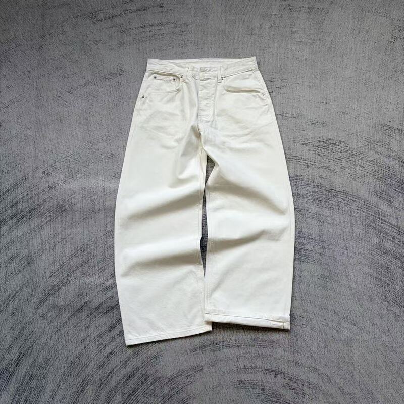 Fyredwrld Flared Jeans with Red Selvedge and White Crocodile Leather Label