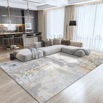 Modern simple light luxury living room carpet Nordic abstract tea few bedroom bedside carpet with cashmere carpet full of customization