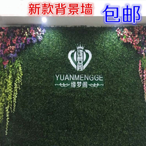 New Lawn Background Wall Flowers Wall Wedding wedding Prop Supplies Wedding Platoon Decoration Embroidered rose Silk Road Leading Flowers