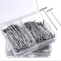 1500 boxes of high-quality nickel-plated T-shaped needles silver T-shaped steel needles wig hair extensions fixed needles complete specifications
