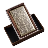 Бронзовый металлический портсигар, портативный ультратонкий контейнер для хранения, 20 шт, подарок на день рождения