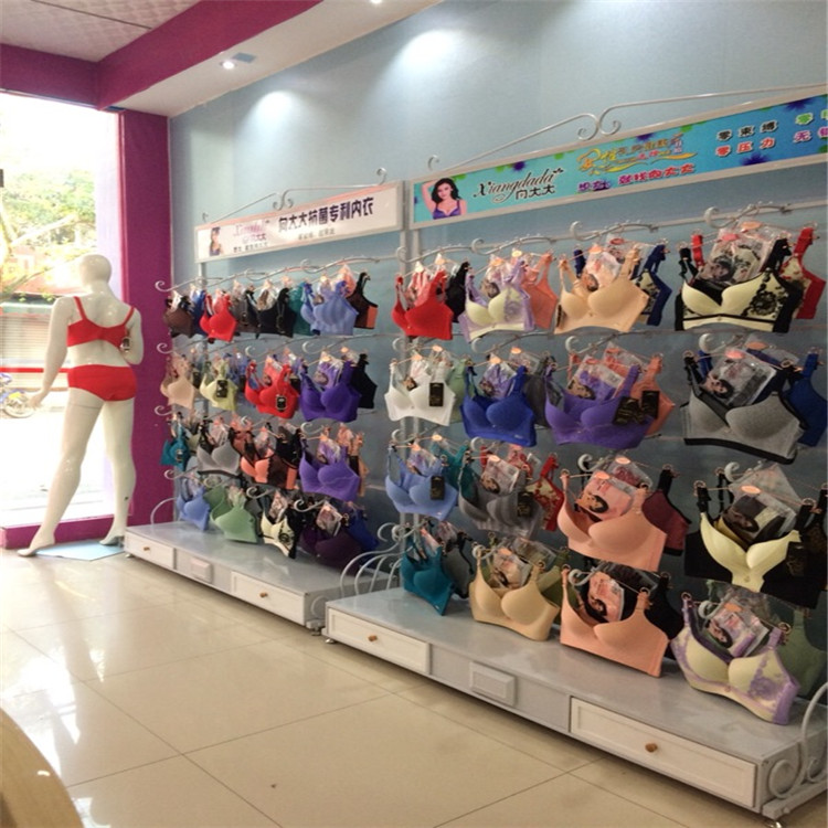 Underwear Underwear Pyjamas Multilayer Show Shelf Leaning Against Wall Eurostyle Iron Art Floor Type Multifunctional Bra Display Shelving