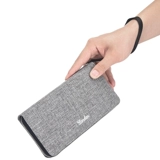 Длинный тканевый бумажник, маленькая сумка клатч с молнией, сумка с петлей на руку, в корейском стиле