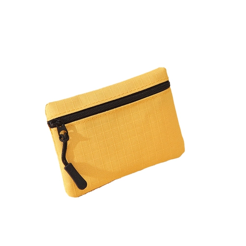 Маленький кошелек, картхолдер, небольшая сумка подходит для мужчин и женщин, ткань, монеты, сумка-органайзер, тканевый мешок, простой и элегантный дизайн