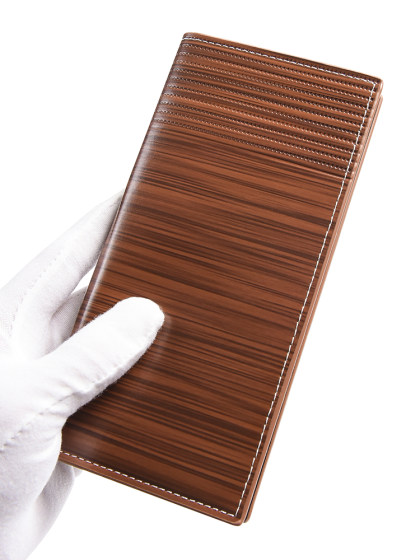 男士钱包长款2025新款多卡位皮夹卡包男式青年简约超薄款软皮钱夹