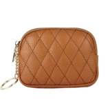 Кожаный кошелек с молнией, брелок, маленькие монеты, бумажник, сумка через плечо, небольшая сумка, воловья кожа, из натуральной кожи