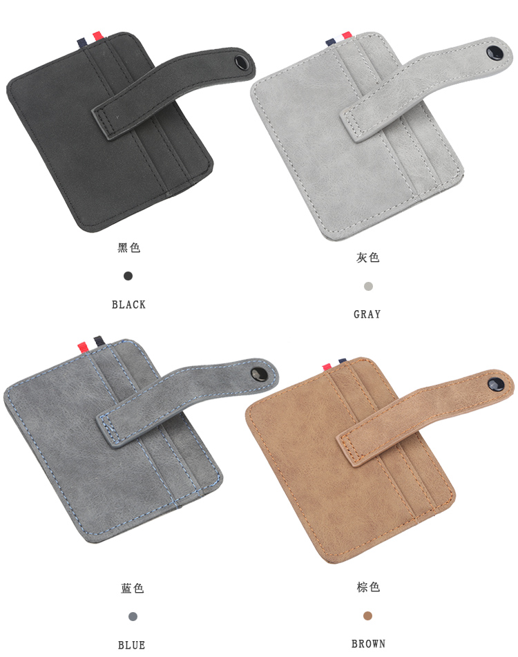 Túi đeo chéo nam siêu mỏng nam đơn giản và nhỏ gọn khóa retro giữ thẻ cá tính mini ví thẻ ngân hàng - Chủ thẻ ví nữ đẹp