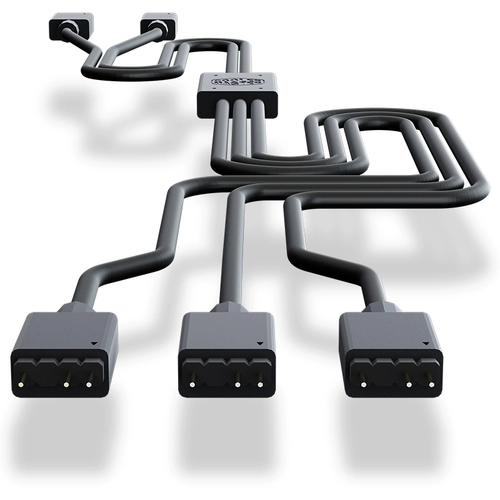 Cool Supreme RGB/ARGB Один точка Три Линия подключения 1 точка 3HUB Разделение Aura Shenguang Synchronous 5V Hub