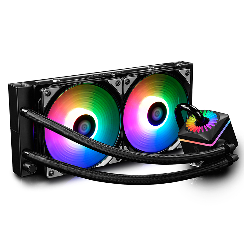 Kyushu Captain 120 240 Pro cpu water cooled radiator rgb computer desktop fan 360 in one