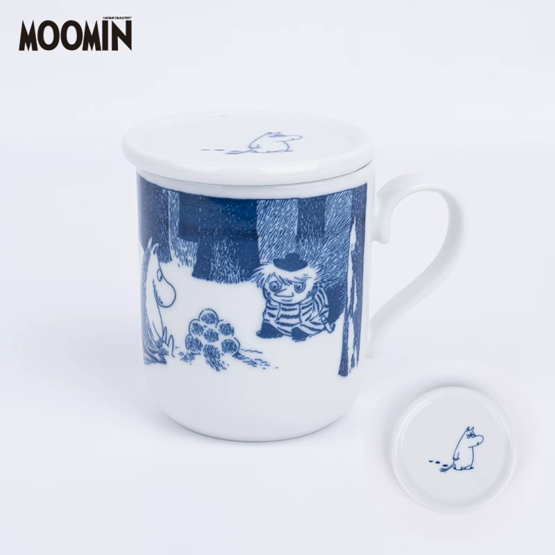 Японский импортированный керамический чашка MOOMIN из магазина Shanjia Cup Cup Dip сладкий десерт фарфоровая чашка японского стиля для чая