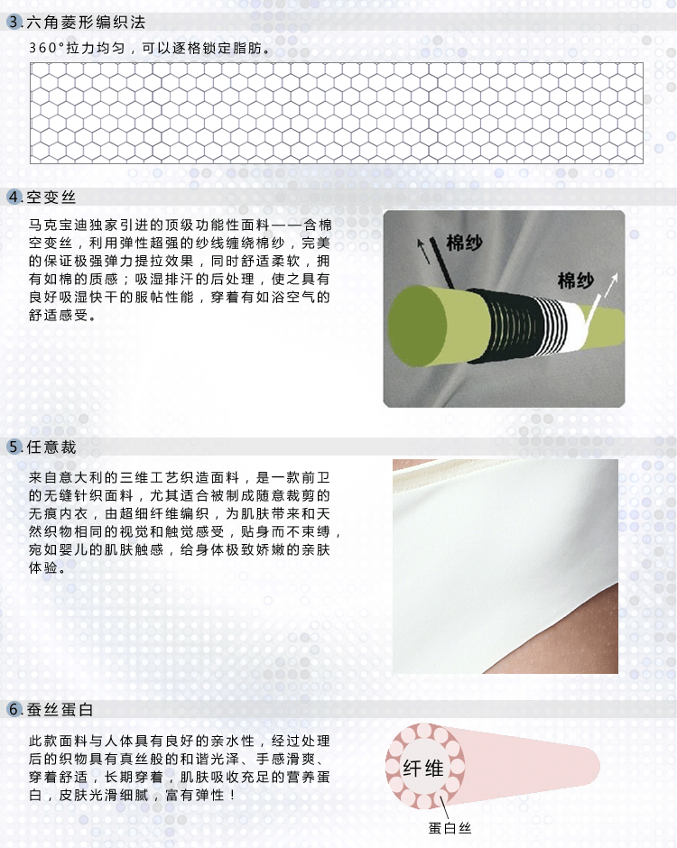 body amincissant FOREVER S F14/F09 en nylon - Ref 673907 Image 24