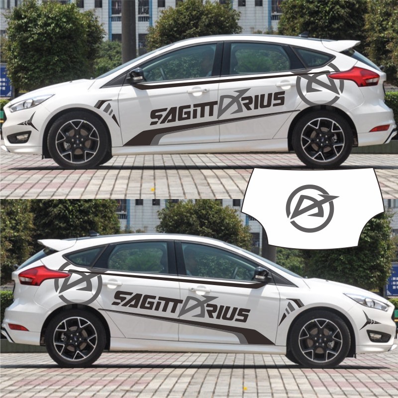 Suitable for new Fox car stickers Cool Pull Flowers Full Caravan Decorations Retrofit K3S Coruz