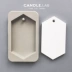 CANDLE.LAB | Lục giác DIY Hương liệu thạch cao Sáp trải đá Mặt dây chuyền làm bằng tay Silicone Khuôn 22 khuon banh bao Tự làm khuôn nướng