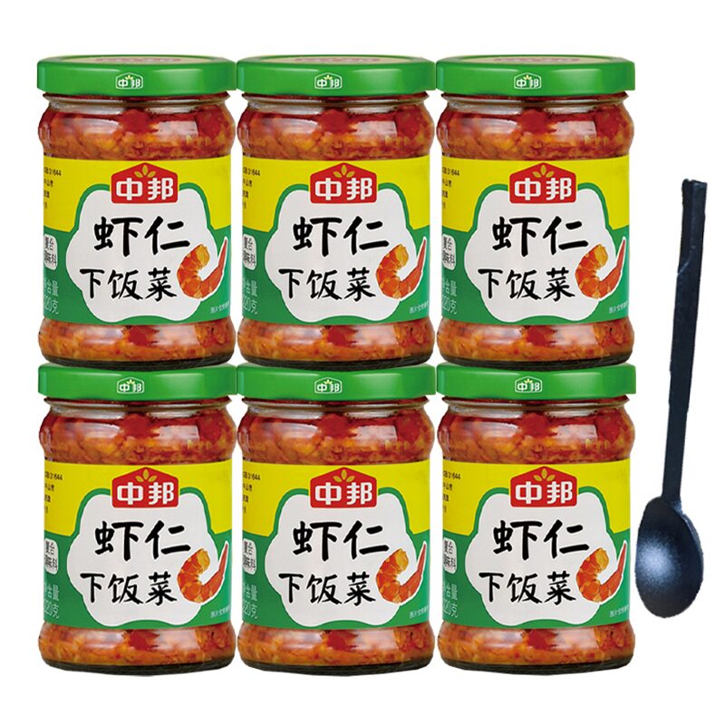 Zhongbang Shrimp Meal 220g*6 Bottles