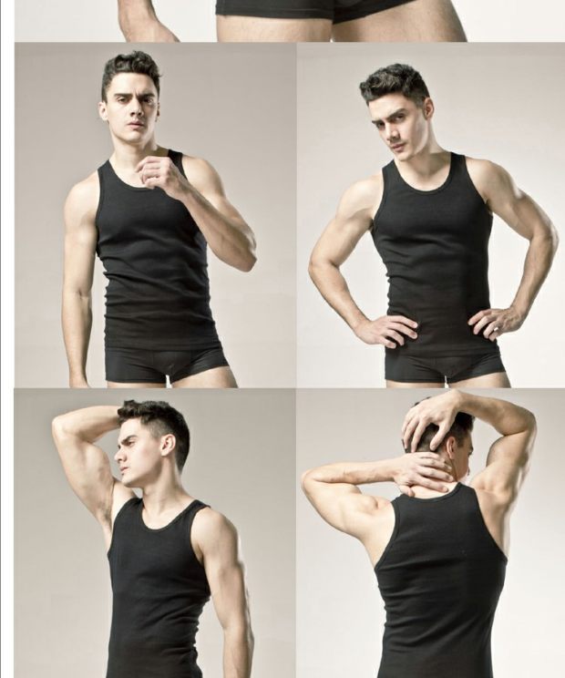 2 chiếc áo vest cotton nam chính hãng Langsha thoáng khí mồ hôi nam vest mùa xuân và mùa hè mỏng phần bốn để gửi đồ lót áo ba lỗ nam form rộng
